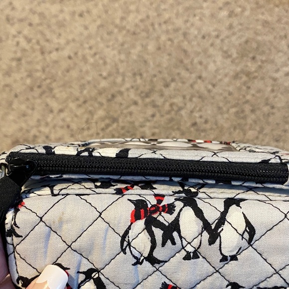 Vera Bradley Penguin Pattern Keychain or Fob - Picture 3 of 6